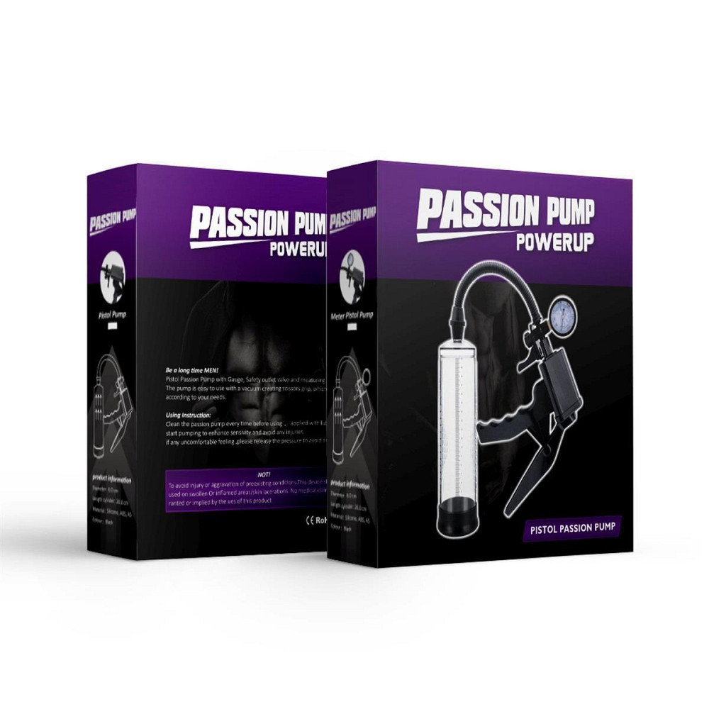 Вакуумна помпа Powerpump PRO 01 Clear Sex Aura Київ - фото 3