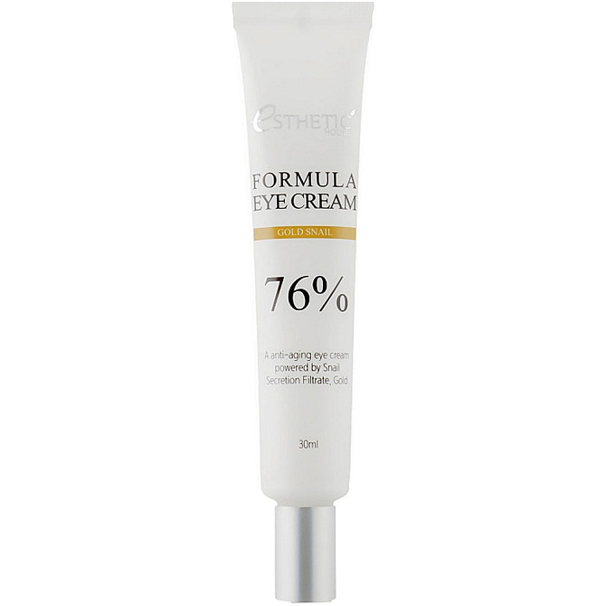 Живильний крем для очей Муцин і Золото Formula Eye Cream Gold Snail 76% Esthetic House 30 мл Винница - изображение 2