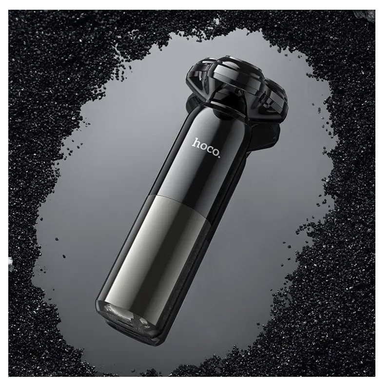 Електробритва HOCO HP35 600mAh Induction three-blade electric shaver Black Київ - фото 4