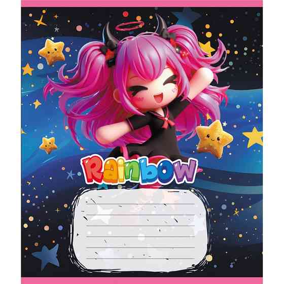 Зошит учнівський "Куромі" 012-520064L-4 в лінію, 12 аркушів Вінниця