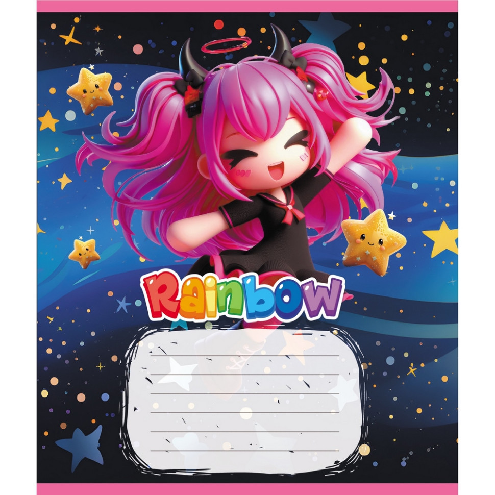 Зошит учнівський "Куромі" 012-520064L-4 в лінію, 12 аркушів Вінниця - фото 1