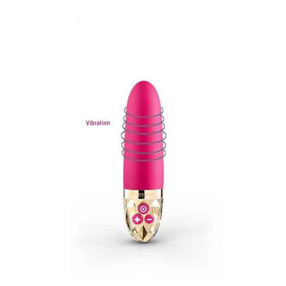 Вібратор Mystim Sleak Freak Pink, 8 режимів, внутрішня та зовнішня стимуляція Sex Aura Київ