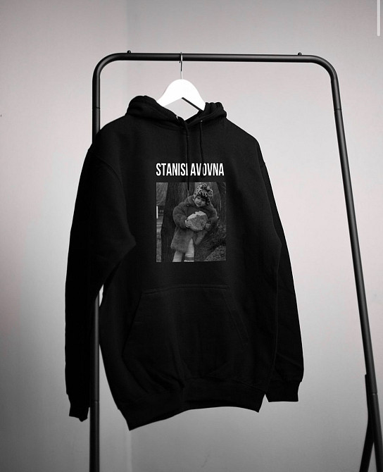 Худи подарок с детским фото и именем Черный, S Черновцы - изображение 1