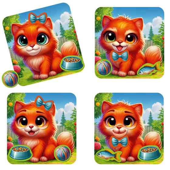 Гра розвиваюча "Емоції Кошеняти" VT3220-05, 11 магнітів Вінниця