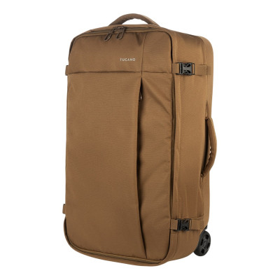 Сумка дорожная Tucano Tugo Trolley на 2-х колесах M 45 л коричнева (BTRTUG-M-MC) Винница - изображение 1