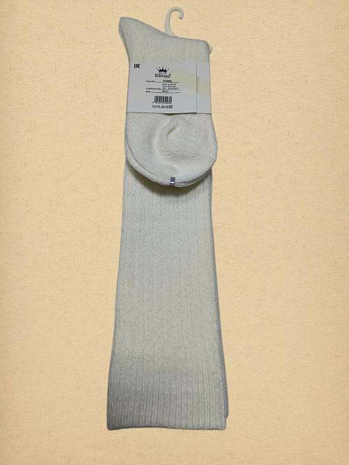 Женские шерстяние гольфы высокие Корона. Размер 36-41 Киев - изображение 5