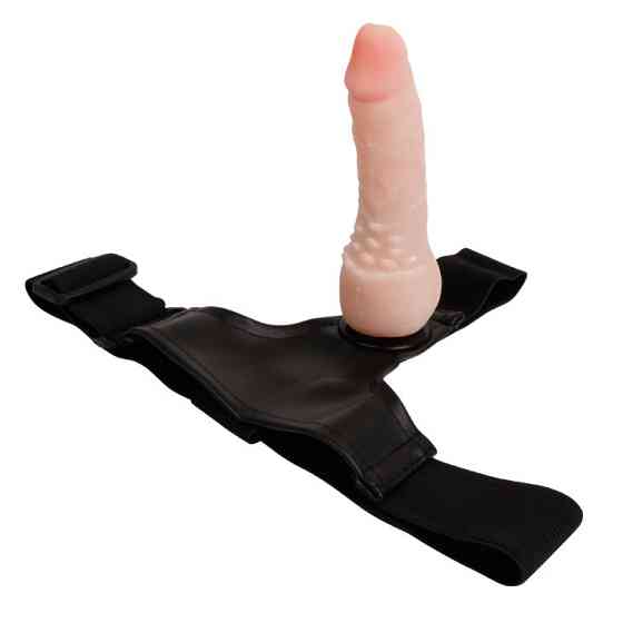 Страпон на трусиках BAILE Ultra Cyberskin Penis, реалістичний, 16 × 3,3 см Sex Aura Київ