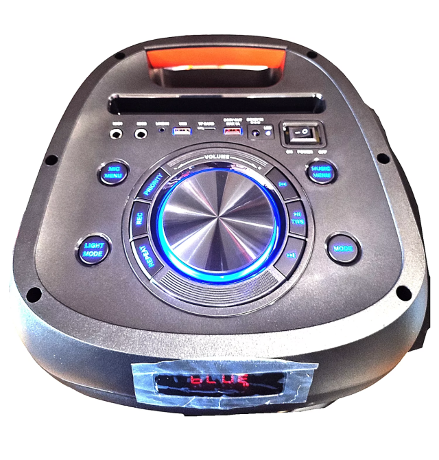 Портативна потужна бездротова колонка NDR-810 6000Вт з підсвічуванням Вінниця - фото 3