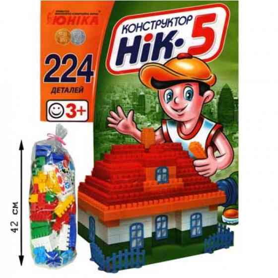 Дитячий конструктор НІК-5 70927, 224 великі деталі Вінниця