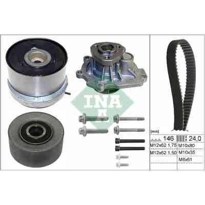 Комплект ременя ГРМ з помпой INA 530 0724 30 Вінниця