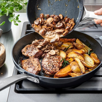 Набор сковородок GreenPan Copenhagen, 20+28 см (CC002745-001) Винница - изображение 7