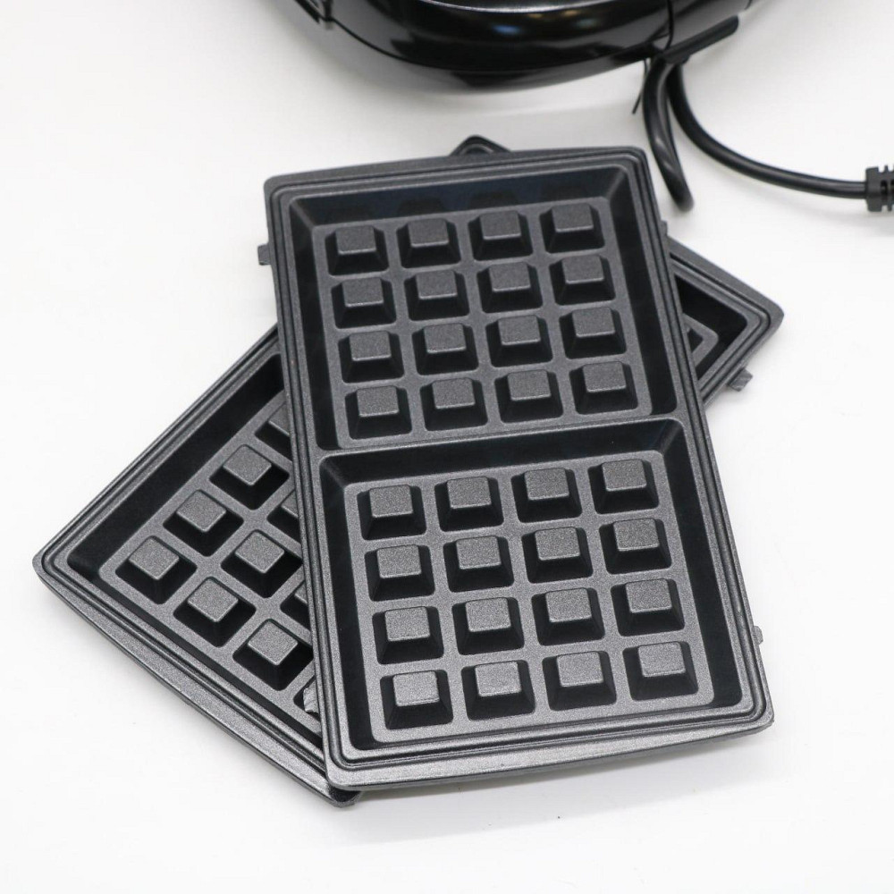 Сэндвичница со сменными насадками 4в1, 2200Вт, OP-908 / Бутербродница / Универсальный мультипекарь Киев - изображение 8