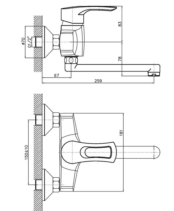 Змішувач для кухні Haiba Hansberg 005   ( HB0192 ) 39431 Харків - фото 4