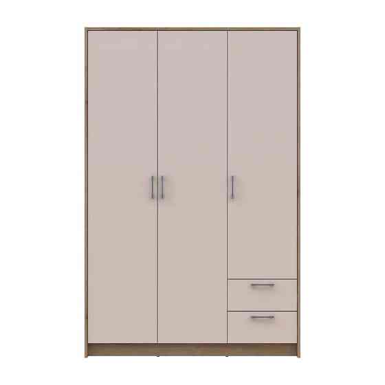 Шкаф для одежды Doros Ронди Дуб Артизан/Кашемир 3ДСП 121х52х195 DRS-011661 (80737815) Львов