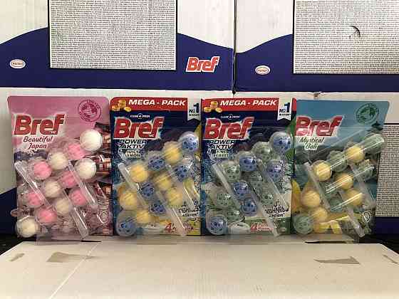 Блок для унітазу Bref WC Power Aktiv — 4 в 1, різні аромати, оригінал, Henkel Київ
