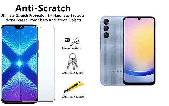 Защитное стекло NeoGlass для Samsung Galaxy A25, Galaxy A25 5G – ультрапрозрачное и устойчивое Киев