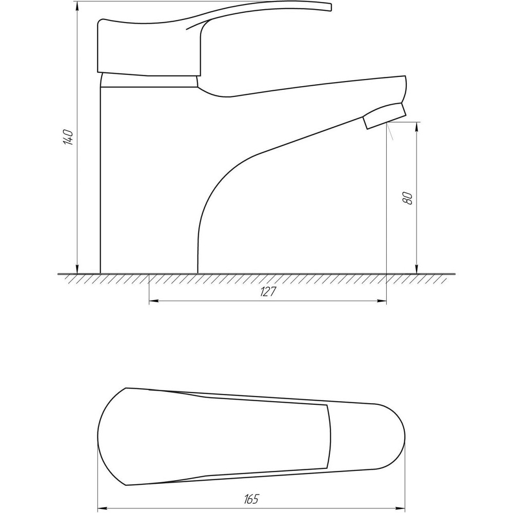 Смеситель для умывальника Globus Lux QUEENSLAND GLQU-0222 (000009422) Киев - изображение 7