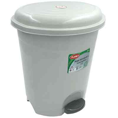 Контейнер для сміття Planet Household №3 з педаллю сірий 12 л (10341) Вінниця