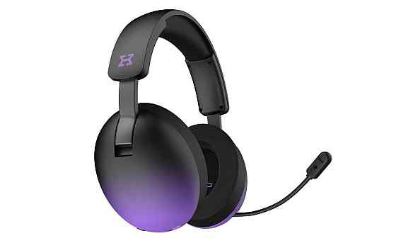 Bluetooth-гарнитура Hator Hellyberry HH30 Pro Wireless Black/Violet (HH30_PRO_wireless_BV) ( 20304 ) Харків