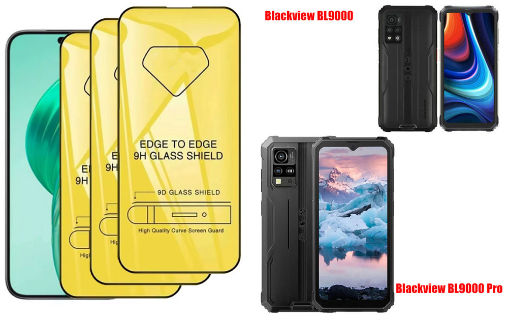 Захисне скло DefenzoGlass для Blackview BV4800, BV4800 Pro – подвійна міцність Київ - фото 3
