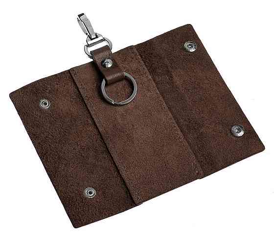 Надійна ключниця з натуральної шкіри Grande Pelle 11380 Коричневий Київ