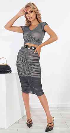 Интересный костюм топ и юбка (44) Киев