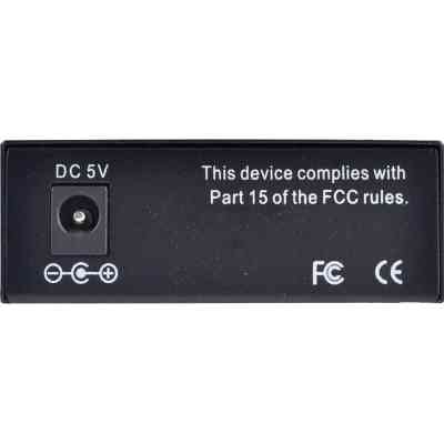 Медіаконвертер 10/100Base-TX to 100Base-FX, SM, 1550nm, SC/PC, 20км Step4Net (MC-R-0,1-1SM-1550nm-20-LFP) Вінниця