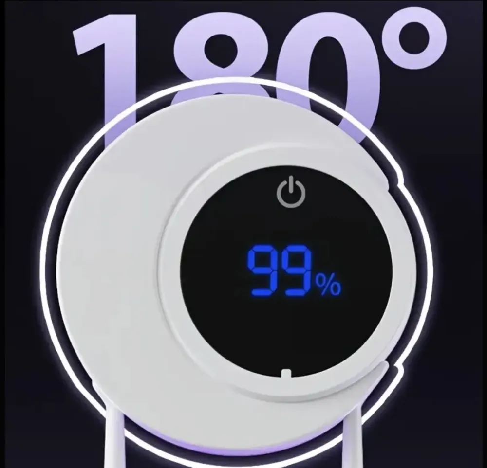 Автоматический настенный держатель-стерилизатор для зубных щеток с УФ-дезинфекцией, стерилизатор с дисплеем Коломия - фото 5