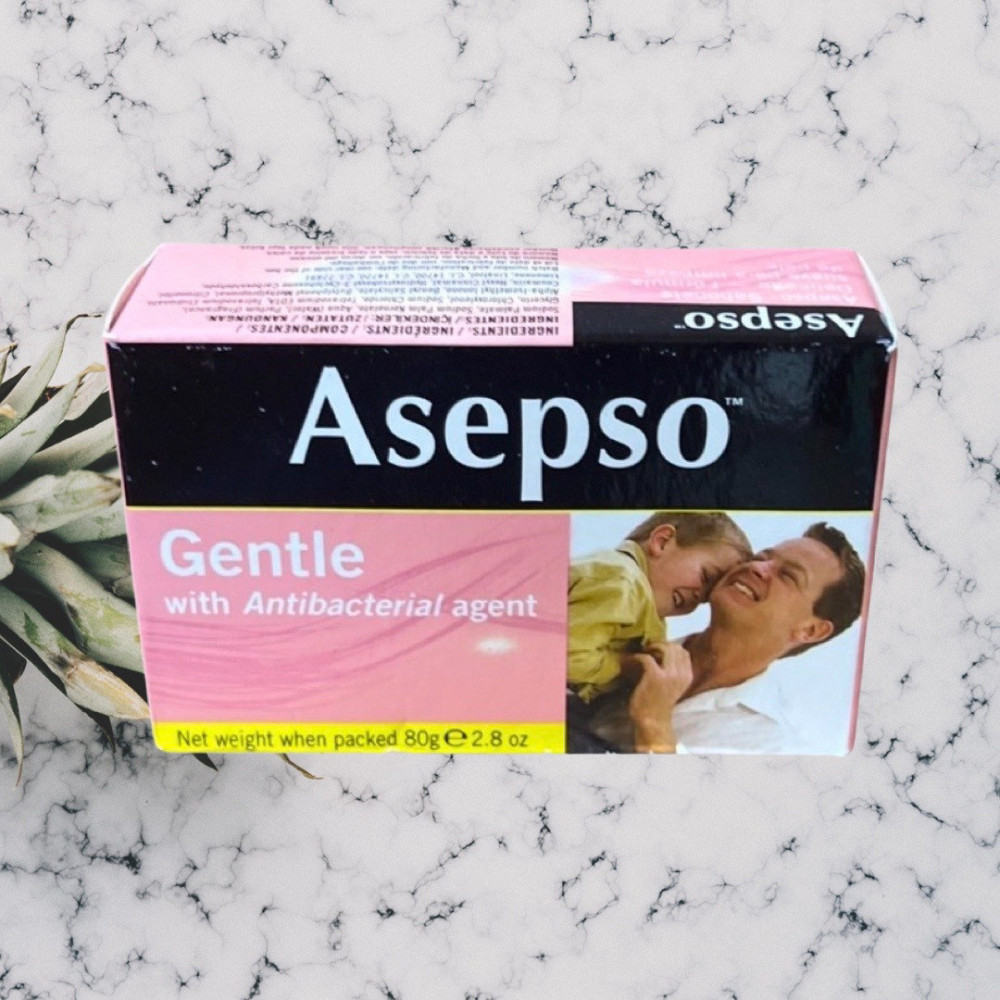 Антисептичне мило Asepso+ Antibacterial Antiseptic Soap 80 г Виноградів - фото 1