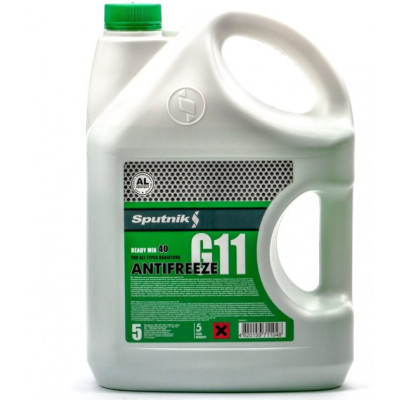 Антифриз SPUTNIK G11 5л зел. (700999) Вінниця - фото 1