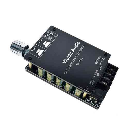 Аудіо підсилювач HiFi 2x100Вт з Bluetooth 5.0 Київ