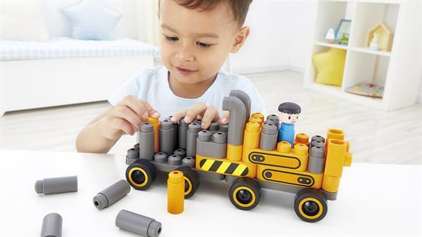 Конструктор PolyM Будівельна техніка 43 деталь (760021) Харків - фото 9