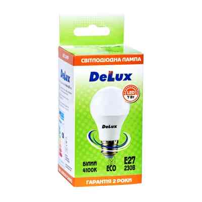 Лампочка Delux BL 60 7 Вт 4100K 220В E27 (90012419) Вінниця