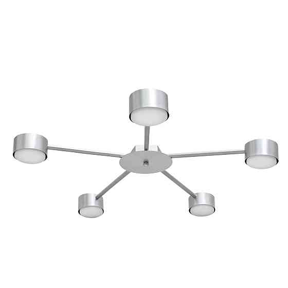 Люстра потолочная MSK Electric Copter на пять круглых плафонов под лампы GX53 NL 8040-5 AL Одесса