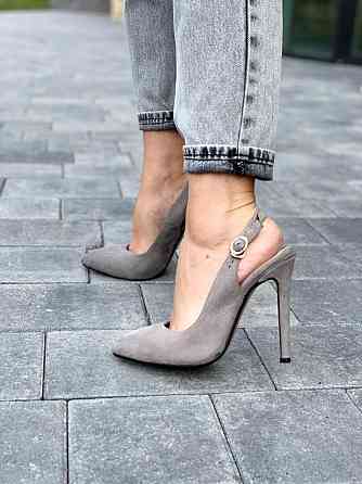 LENA MELIANI Босоніжки жіночі LENA MELIANI F905-V236 сірі (літо, еко-замша) (3661) 35-39 Коломия