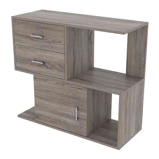 Тумба для салона TS-3, Дуб Сонома Трюфель, 900/350/800 Львов