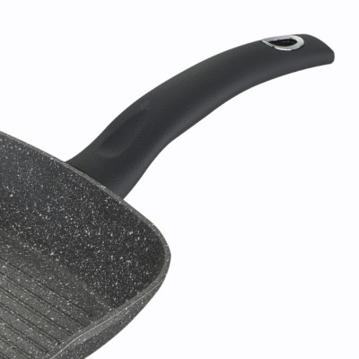 Сковорода Bergner Orion, гриль 28x28 см (BG-8520-MBG) Вінниця - фото 5