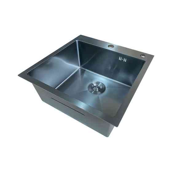 Мийка Mixxus MH5050 Micro Decor Graphite (3.0/0.8) з нерж. сталі (колір графіт) (MI8213) Київ