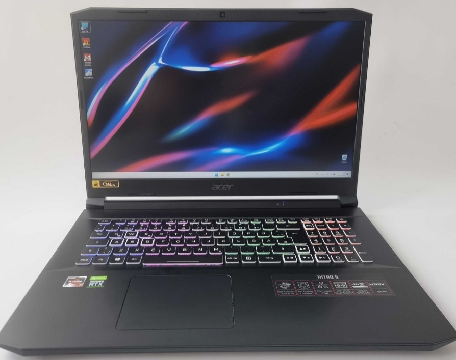 Ноутбук: ACER Nitro 17 R7 5800H /RTX 3080/RAM32Gb./SSD512Gb./144Hz. Харків - фото 1