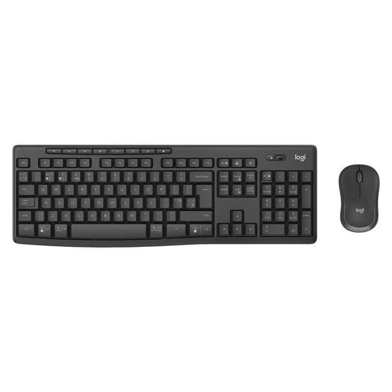 Комплект бездротовий (клавіатура, миша) Logitech MK370 Graphite (920-012077) Чорний Харьков - изображение 1
