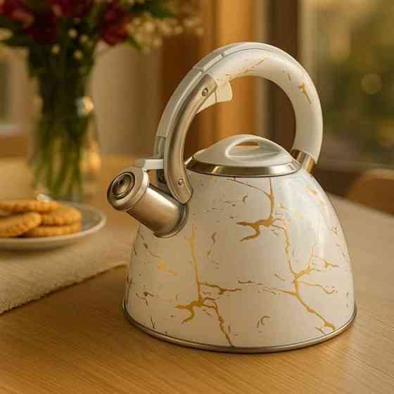 Чайник 3 л со свистком Edenberg EB-8864 3Л, Чайник для приготовления чая со свистком BV-23 Львов