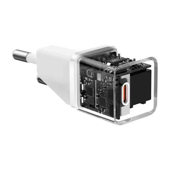 Мережевий зарядний пристрій Baseus GaN5 Fast Charger 1C 20W EU White CCGN050102 Одеса