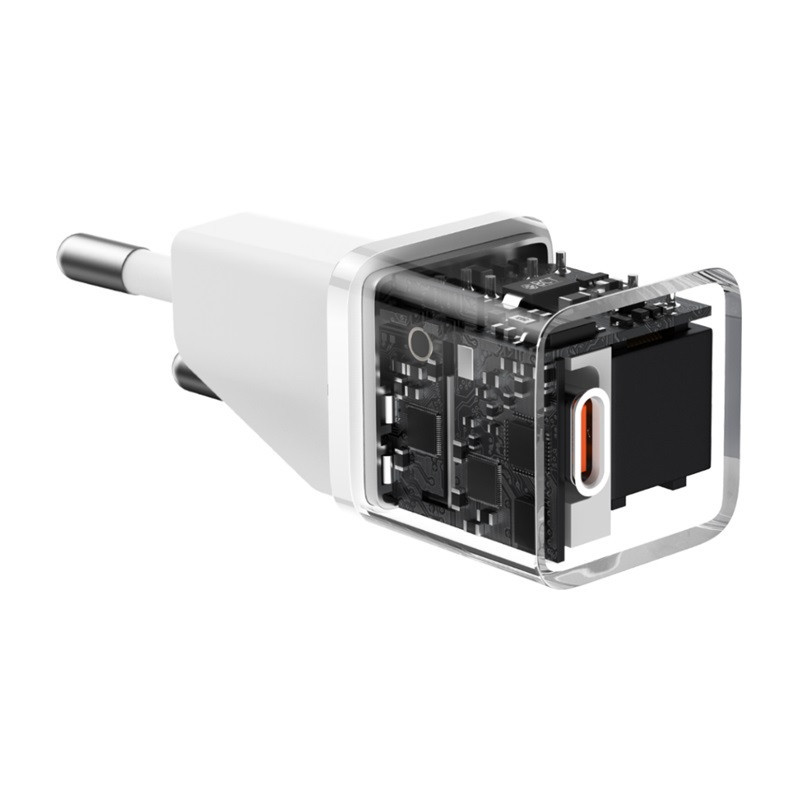 Мережевий зарядний пристрій Baseus GaN5 Fast Charger 1C 20W EU White CCGN050102 Одеса - фото 6