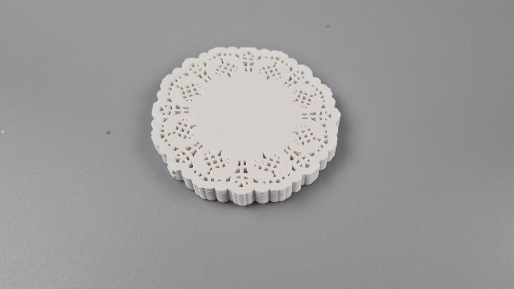 Салфетка ажурная Ф09 (100шт) Бежевая (1 пачка) Харьков - изображение 2