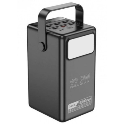 Батарея универсальная HOCO 100000mAh Endure 22.5W PD, QC, LED Lamp, Black (DB03 / 714721) Винница - изображение 1