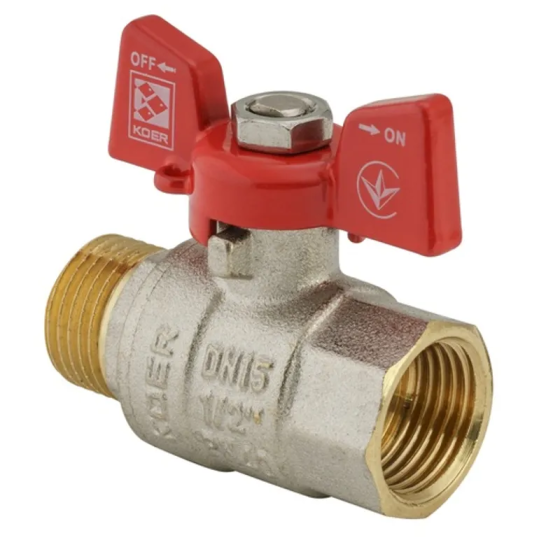 Кран кульовий Koer 1/2" ГШМ (KR.218) (KR0034)   ( 29440 ) Харків