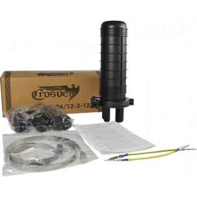 Муфта оптична Crosver FOSC-S (FOSC-S206/12-2-12) Вінниця