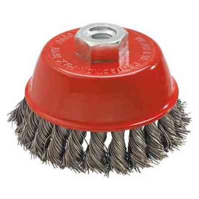Щетка для электроинструмента DeWALT металлическая, чашевидная D=65 мм (DT3500) Винница