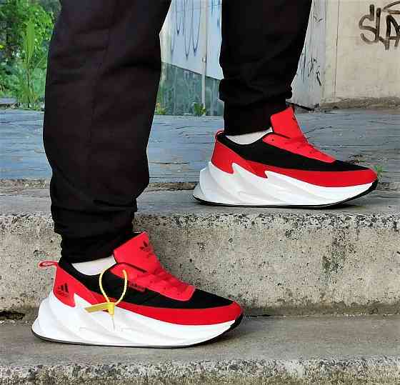 Кроссовки Adidas $harks Мужские Адидас Черные Акулы Красные (размеры: 40,42) Днепр