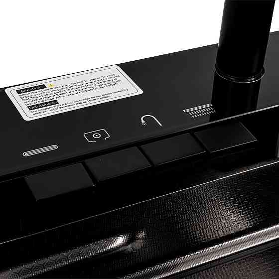 PLATINUM Кухонна мийка 75*45М PVD чорна Platinum Handmade "Водоспад" Киев